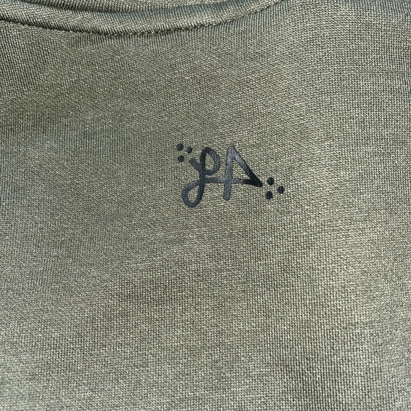 VANS brand forest green, super soft hoodie with embroidered kangaroo pocket - Picture 8 of 9